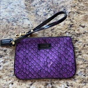 Coach wristlet